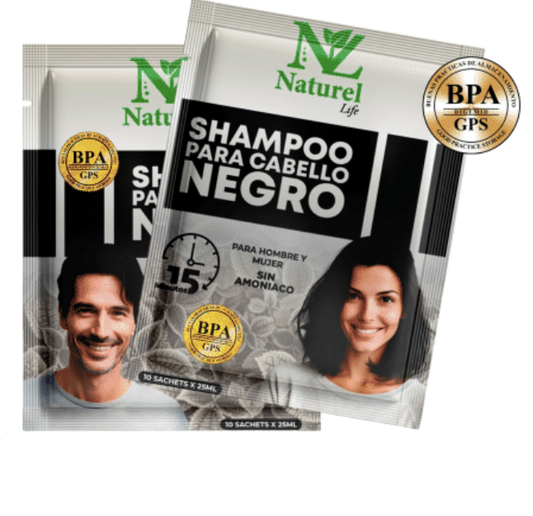 Shampoo Anticanas Negro Natural