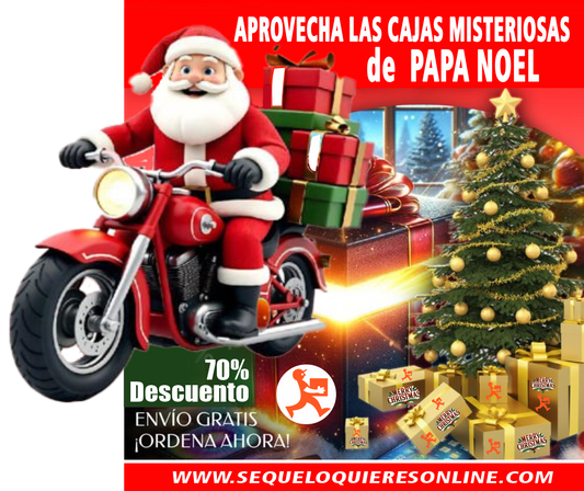 APROVECHA LAS CAJAS MISTERIOSAS DE PAPA NOEL... Por Navidad 2024